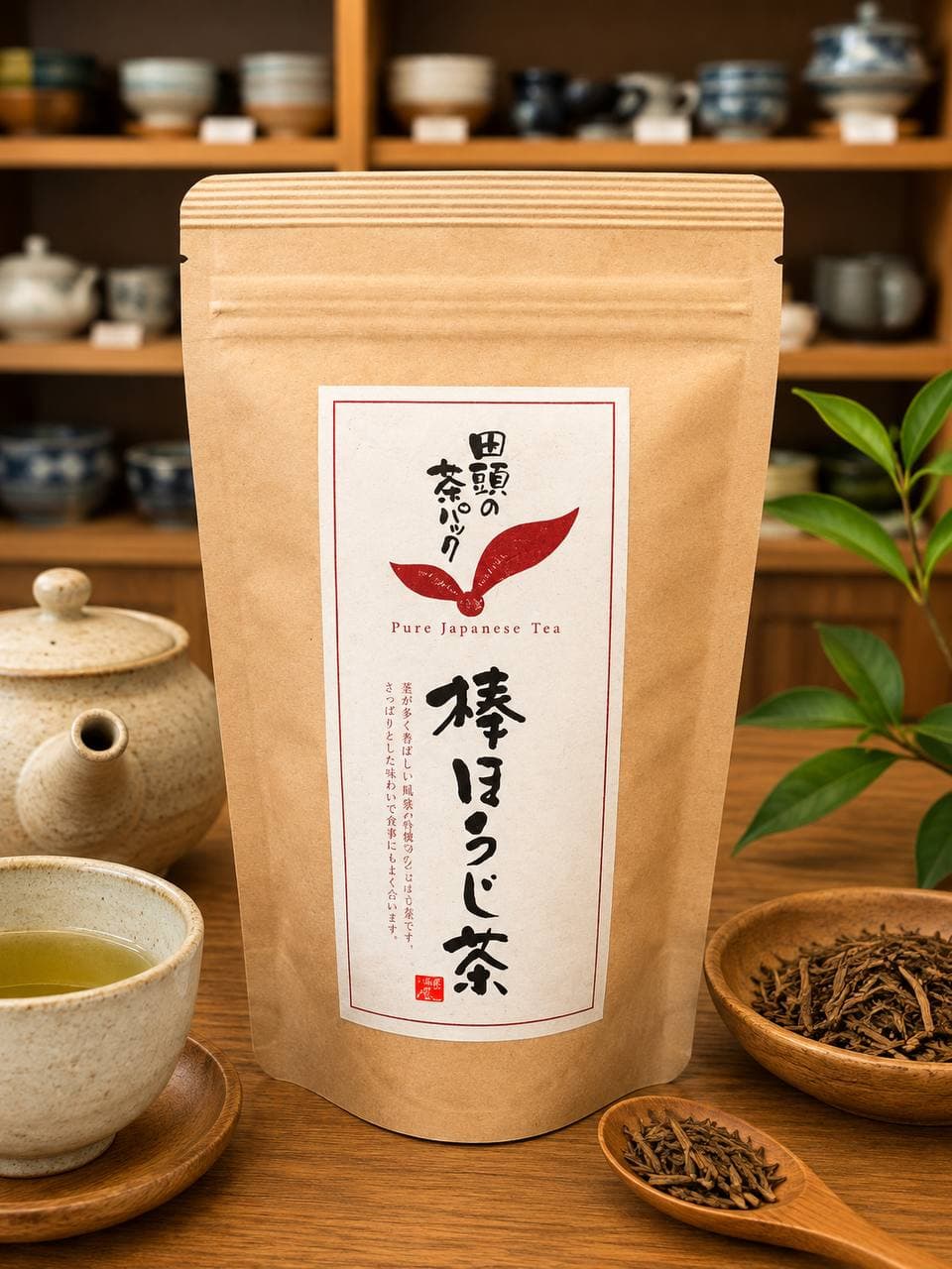 Hojicha Tagashira Chao, 13PC Teebeutel